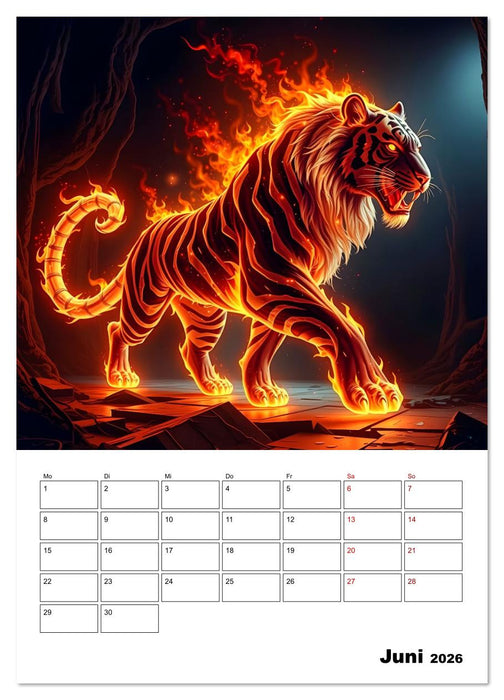 Elementare Seelenreise (CALVENDO Wandkalender 2026)