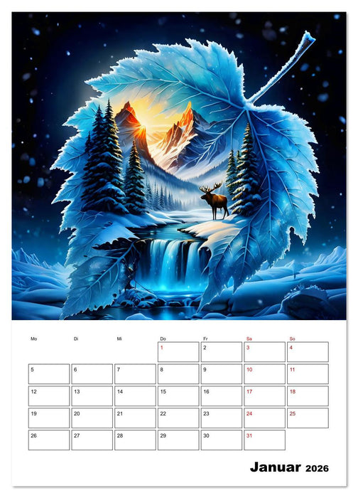 Elementare Seelenreise (CALVENDO Premium Wandkalender 2026)
