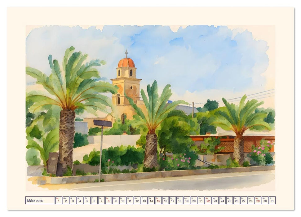 Kretische Impressionen (CALVENDO Premium Wandkalender 2026)