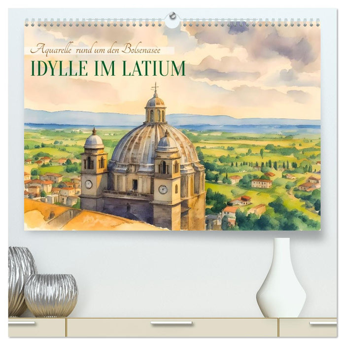 Idylle im Latium (CALVENDO Premium Wandkalender 2026)