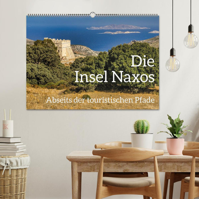 Die Insel Naxos - Abseits der touristischen Pfade (CALVENDO Wandkalender 2026)