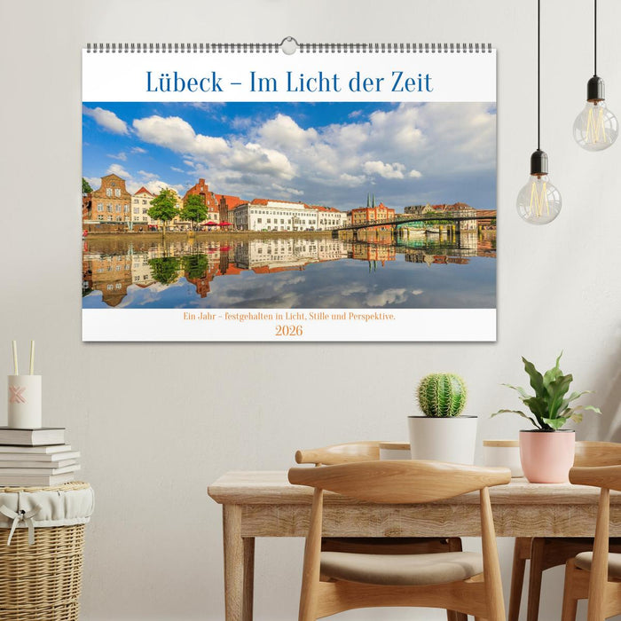 Lübeck – Im Licht der Zeit (CALVENDO Wandkalender 2026)
