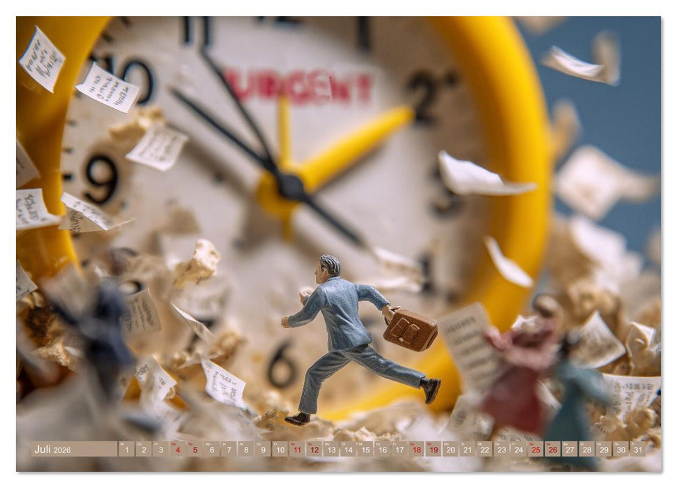 Voll im Flow. Humor im Büro: Wenn Sprüche zu Bildern werden (CALVENDO Premium Wandkalender 2026)