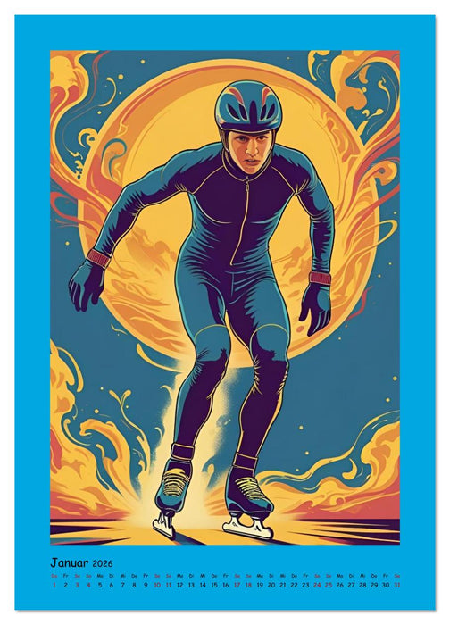 Olympische Sportarten (CALVENDO Wandkalender 2026)