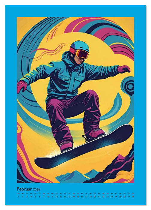 Olympische Sportarten (CALVENDO Wandkalender 2026)