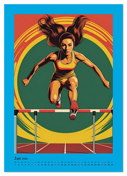 Olympische Sportarten (CALVENDO Wandkalender 2026)