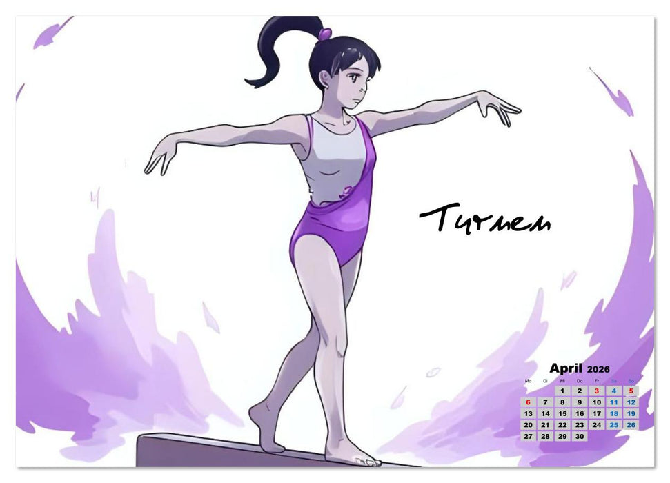 Jenseits des Podests - Olympische Sportarten in Aktion (CALVENDO Wandkalender 2026)