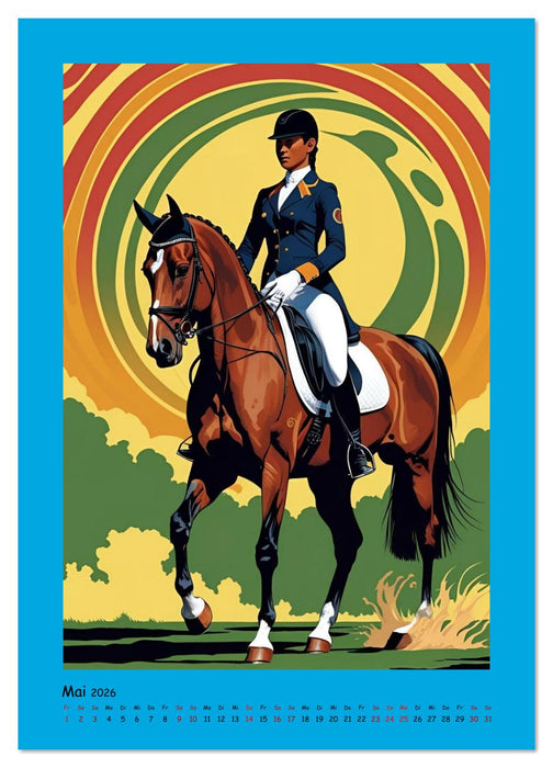 Olympische Sportarten (CALVENDO Premium Wandkalender 2026)