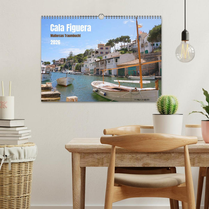 Cala Figuera - Mallorcas Traumbucht (CALVENDO Wandkalender 2026)