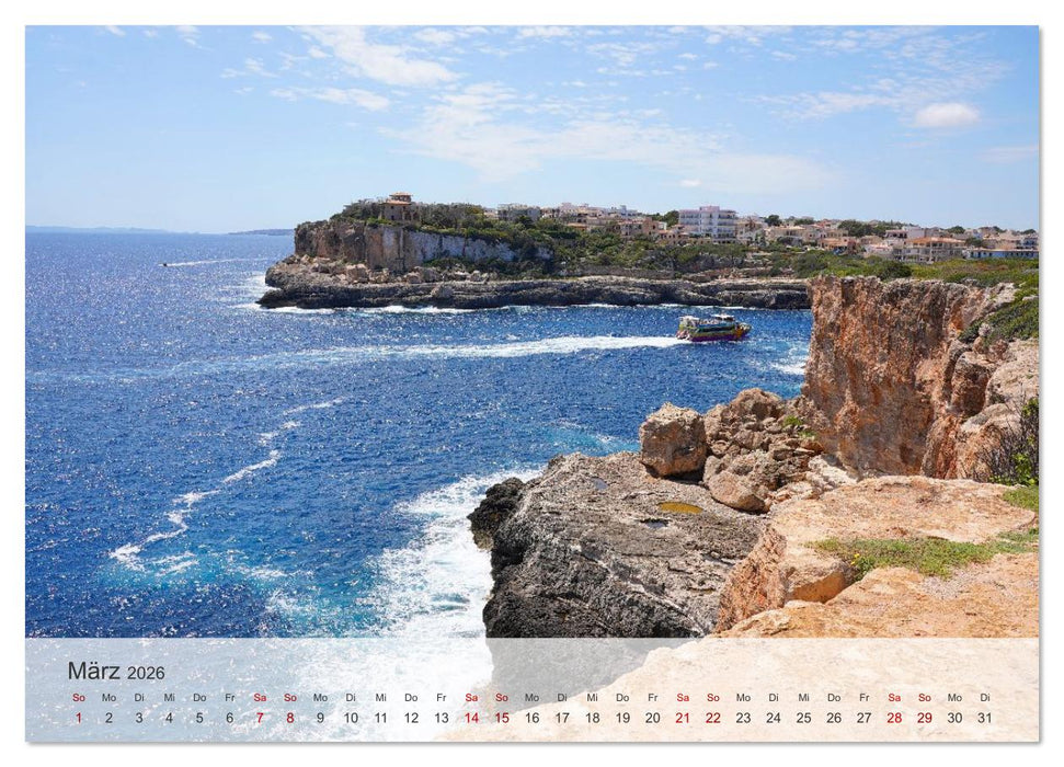 Cala Figuera - Mallorcas Traumbucht (CALVENDO Wandkalender 2026)
