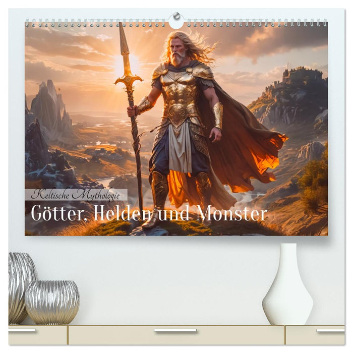 Keltische Mythologie - Götter, Helden und Monster (CALVENDO Premium Wandkalender 2026)