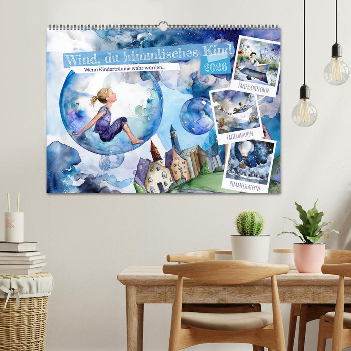 Wind, du himmlisches Kind (CALVENDO Wandkalender 2026)