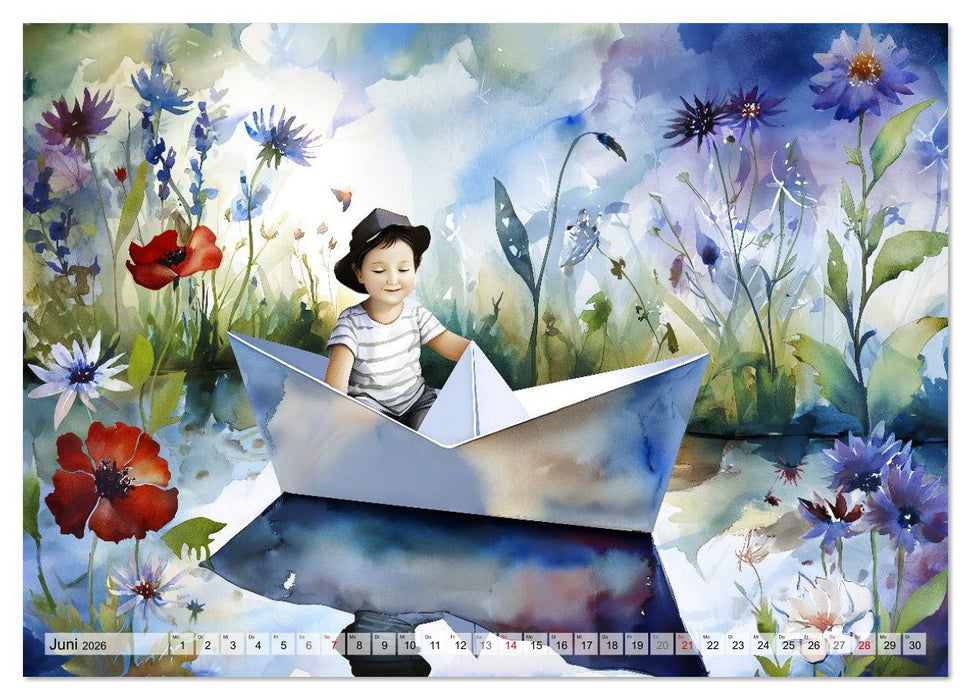 Wind, du himmlisches Kind (CALVENDO Wandkalender 2026)