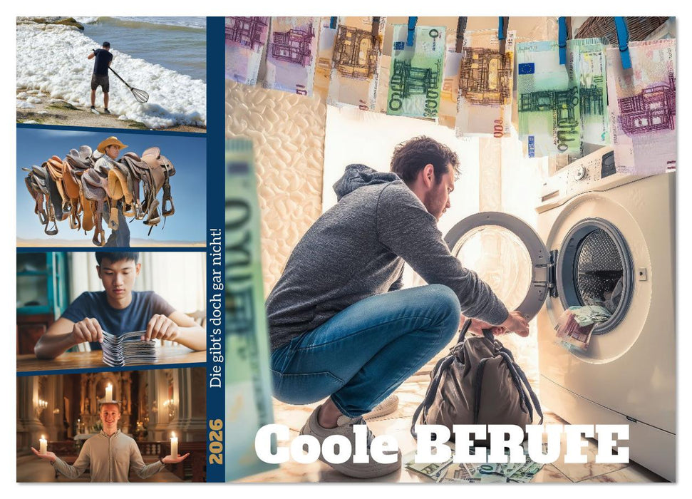 Coole Berufe (CALVENDO Wandkalender 2026)