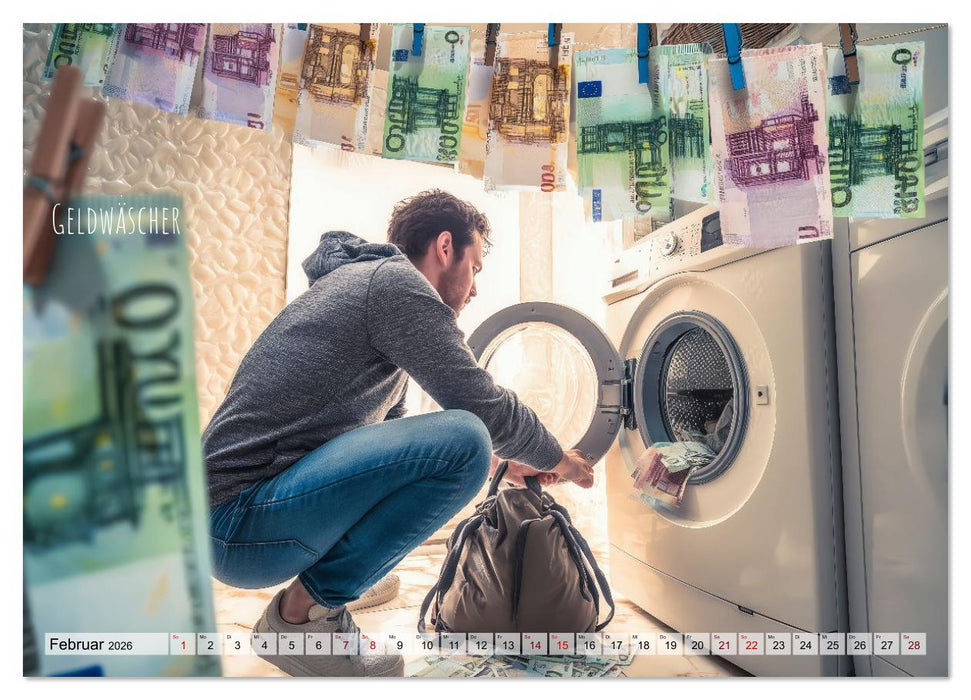 Coole Berufe (CALVENDO Wandkalender 2026)