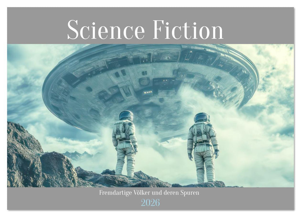 Science Fiction - Fremdartige Völker und deren Spuren (CALVENDO Wandkalender 2026)