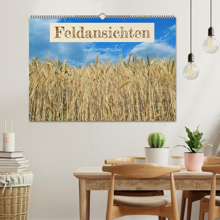 Feldansichten (CALVENDO Wandkalender 2026)
