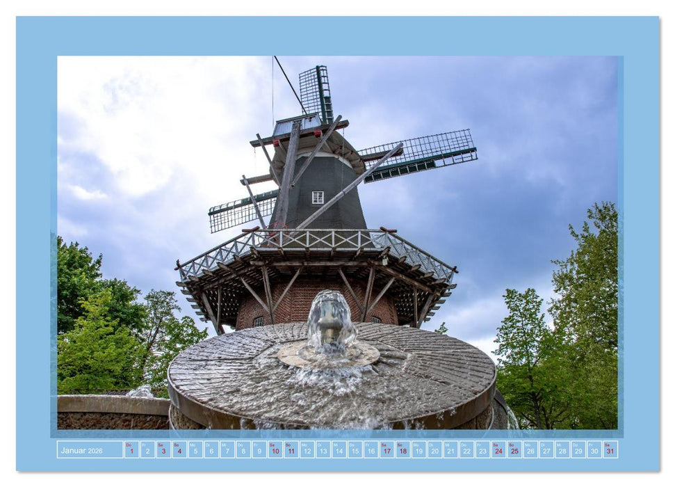Papenburg im Emsland (CALVENDO Premium Wandkalender 2026)