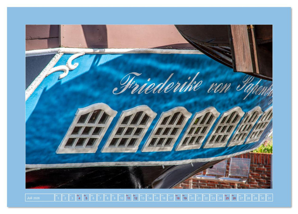 Papenburg im Emsland (CALVENDO Premium Wandkalender 2026)