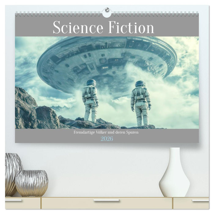 Science Fiction - Fremdartige Völker und deren Spuren (CALVENDO Premium Wandkalender 2026)