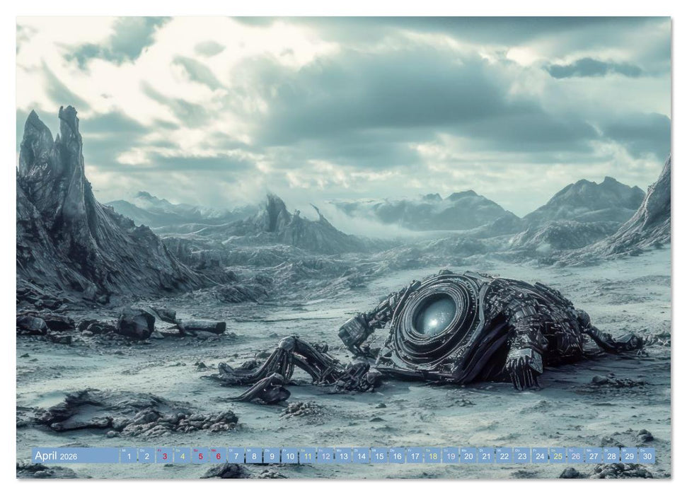 Science Fiction - Fremdartige Völker und deren Spuren (CALVENDO Premium Wandkalender 2026)
