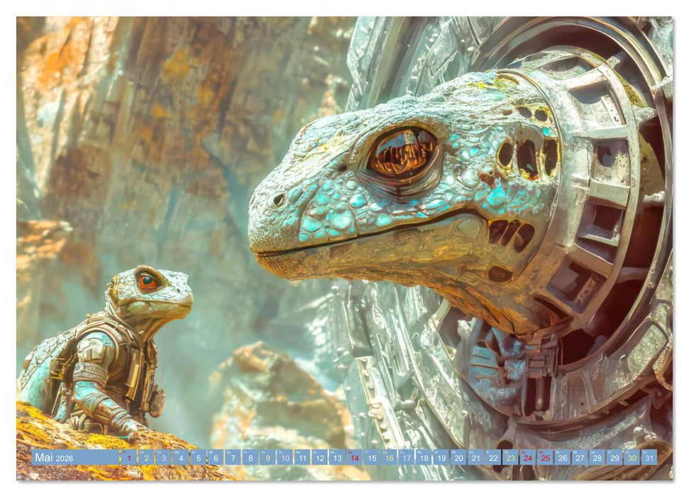 Science Fiction - Fremdartige Völker und deren Spuren (CALVENDO Premium Wandkalender 2026)