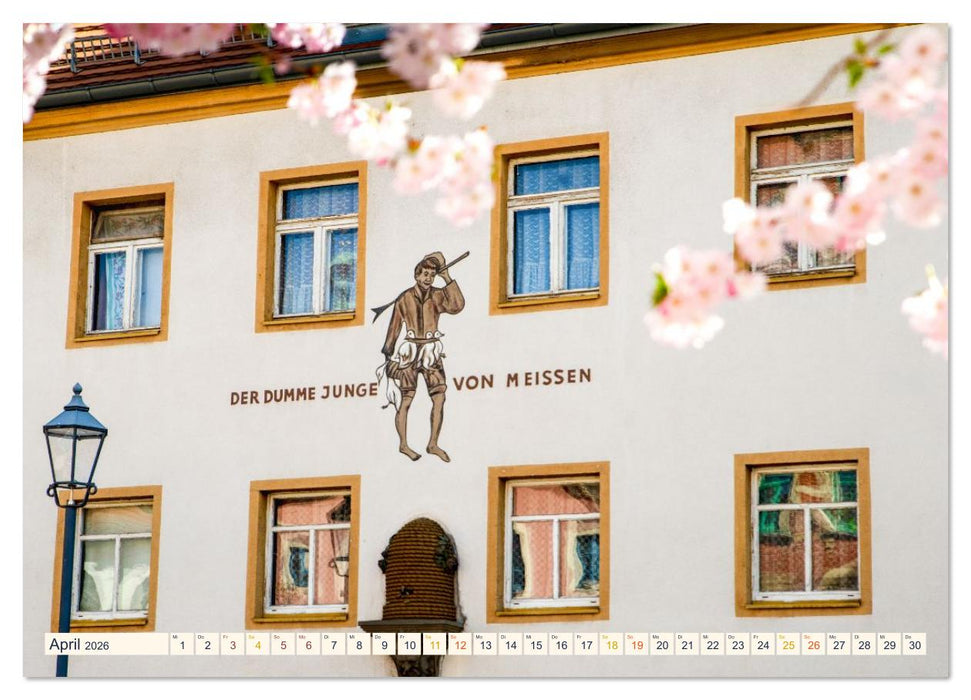 Meissen in Sachsen - Stadtansichten mit Seele Fotografiert von Tanja Riedel (CALVENDO Wandkalender 2026)