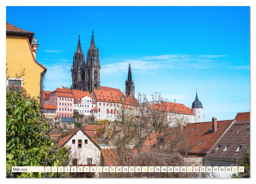 Meissen in Sachsen - Stadtansichten mit Seele Fotografiert von Tanja Riedel (CALVENDO Wandkalender 2026)