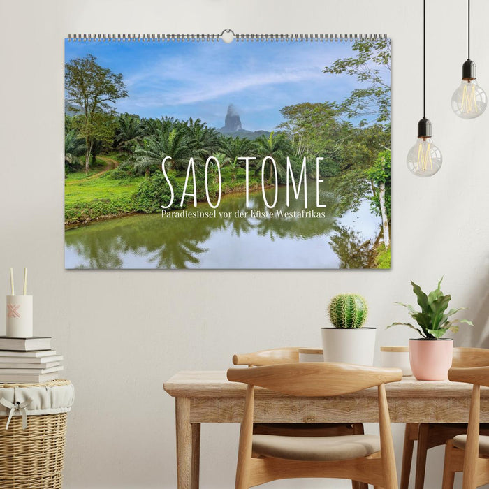 Sao Tome. Paradiesinsel vor der Küste Westafrikas (CALVENDO Wandkalender 2026)