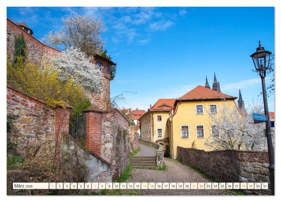 Meissen in Sachsen - Stadtansichten mit Seele Fotografiert von Tanja Riedel (CALVENDO Premium Wandkalender 2026)