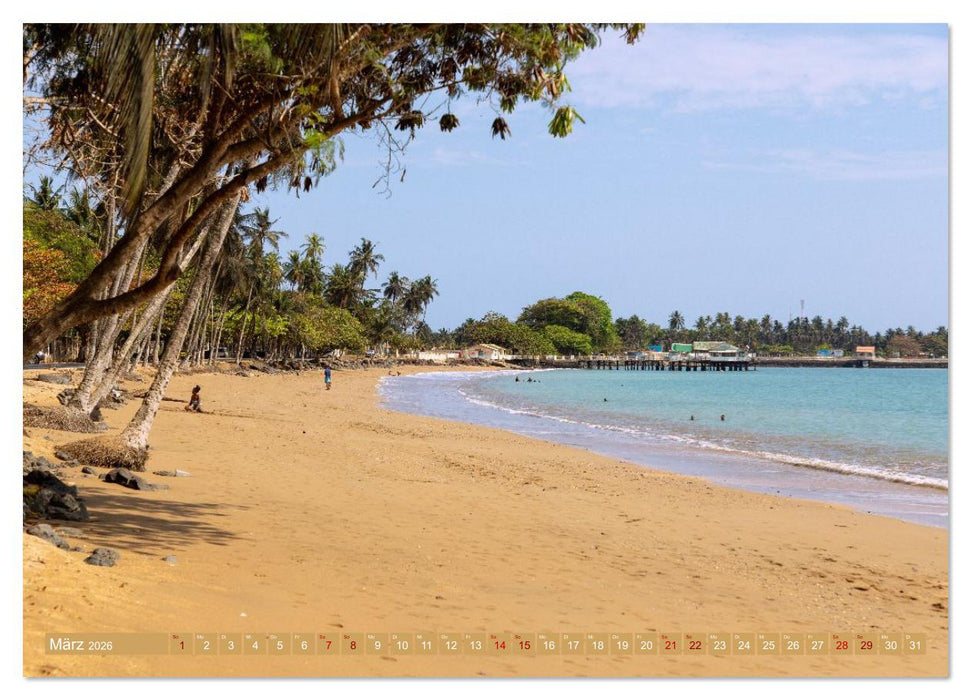 Sao Tome. Paradiesinsel vor der Küste Westafrikas (CALVENDO Premium Wandkalender 2026)