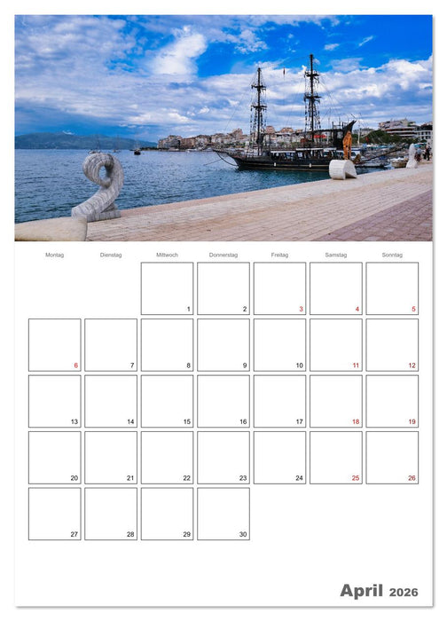 Faszinierendes Albanien (CALVENDO Wandkalender 2026)