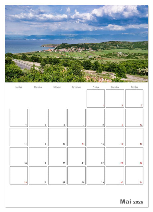 Faszinierendes Albanien (CALVENDO Wandkalender 2026)