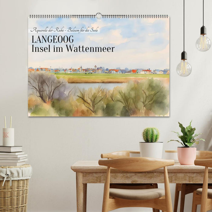 LANGEOOG Insel im Wattenmeer (CALVENDO Wandkalender 2026)