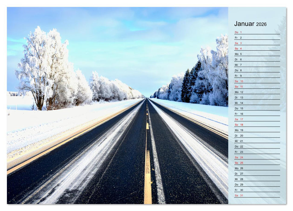 Friedliche Einsamkeit: Natur in ihrer stillen Pracht (CALVENDO Wandkalender 2026)