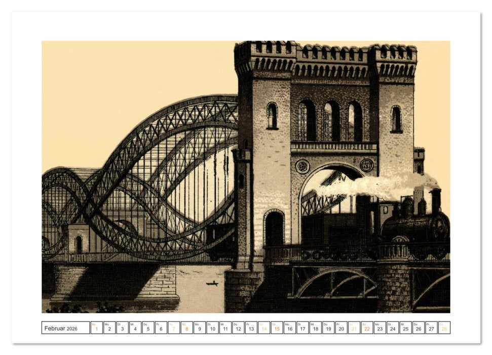 Hamburg: Die Hafenstadt auf historischen Stichen (CALVENDO Premium Wandkalender 2026)