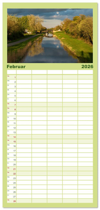 Mystisches Irland (CALVENDO Familienplaner 2026)