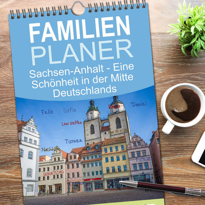 Sachsen-Anhalt - Eine Schönheit in der Mitte Deutschlands (CALVENDO Familienplaner 2026)