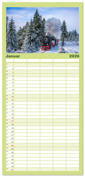 Sachsen-Anhalt - Eine Schönheit in der Mitte Deutschlands (CALVENDO Familienplaner 2026)