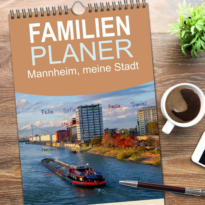 Mannheim, meine Stadt (CALVENDO Familienplaner 2026)