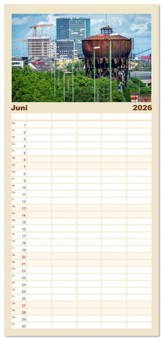 Mannheim, meine Stadt (CALVENDO Familienplaner 2026)