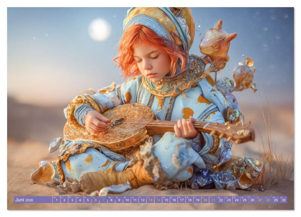 Eine Liebe zur Musik - Musikanten (CALVENDO Wandkalender 2026)