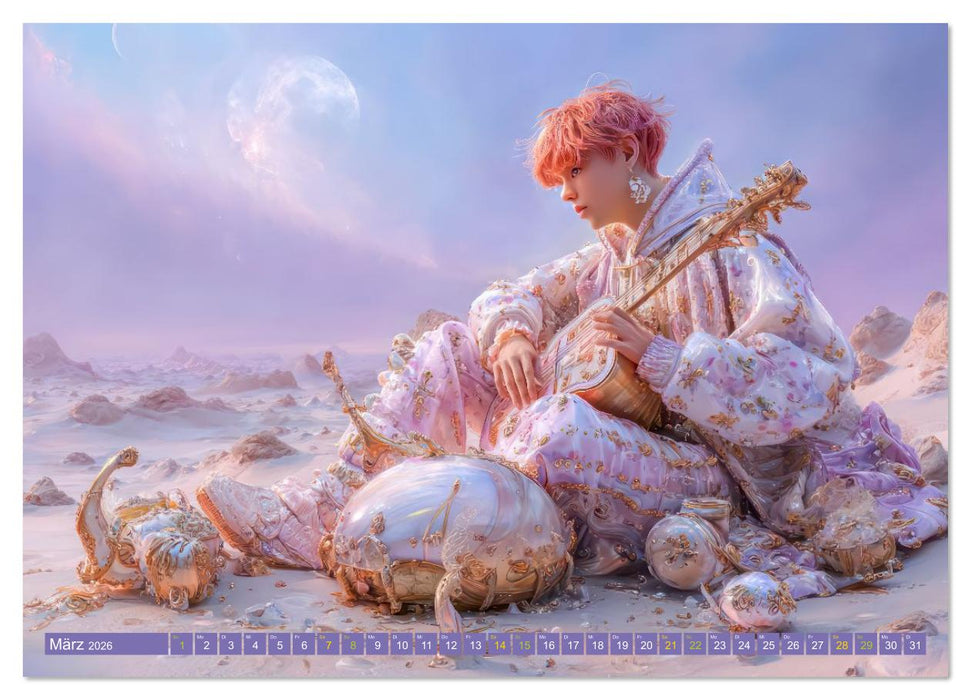 Eine Liebe zur Musik - Musikanten (CALVENDO Premium Wandkalender 2026)