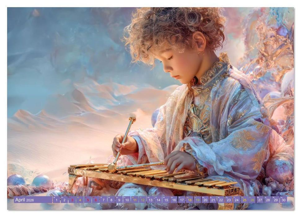 Eine Liebe zur Musik - Musikanten (CALVENDO Premium Wandkalender 2026)