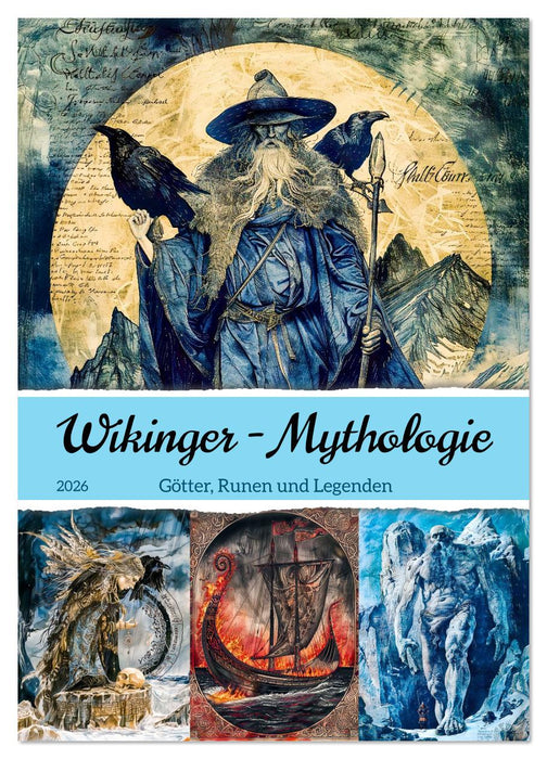 Wikinger - Mythologie - Götter, Runen und Legenden (CALVENDO Wandkalender 2026)
