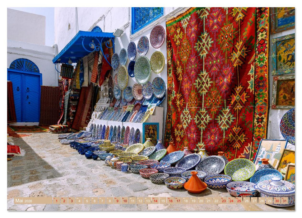 Tunesien. Magie des Orients (CALVENDO Wandkalender 2026)