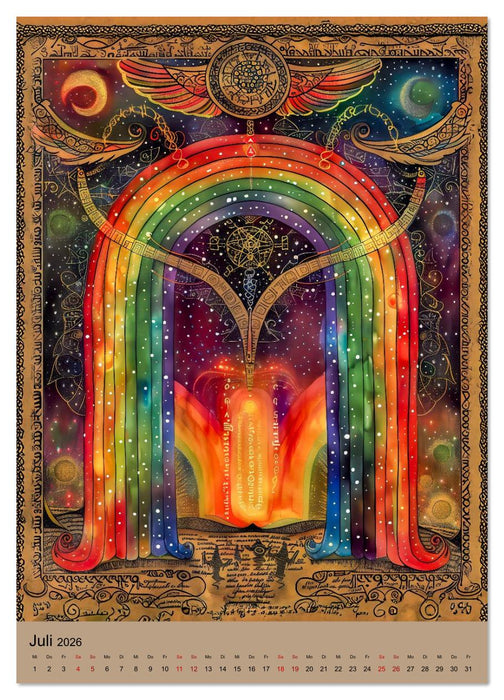 Wikinger - Mythologie - Götter, Runen und Legenden (CALVENDO Premium Wandkalender 2026)