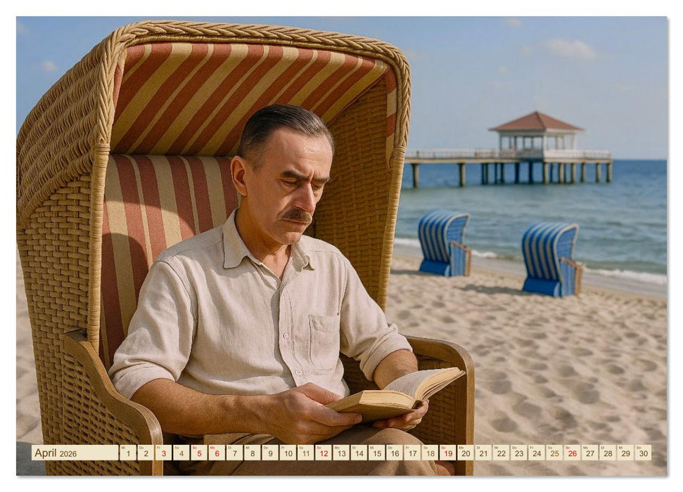 Thomas Mann. Sein Leben, seine Werke (CALVENDO Wandkalender 2026)