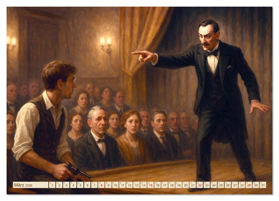 Thomas Mann. Sein Leben, seine Werke (CALVENDO Premium Wandkalender 2026)