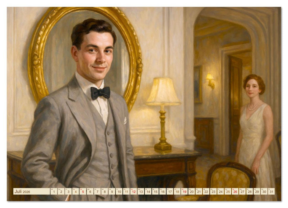 Thomas Mann. Sein Leben, seine Werke (CALVENDO Premium Wandkalender 2026)